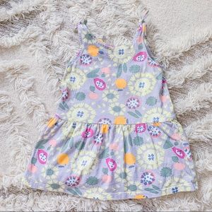 Girls 3T Tea Brand fruit & floral print dress